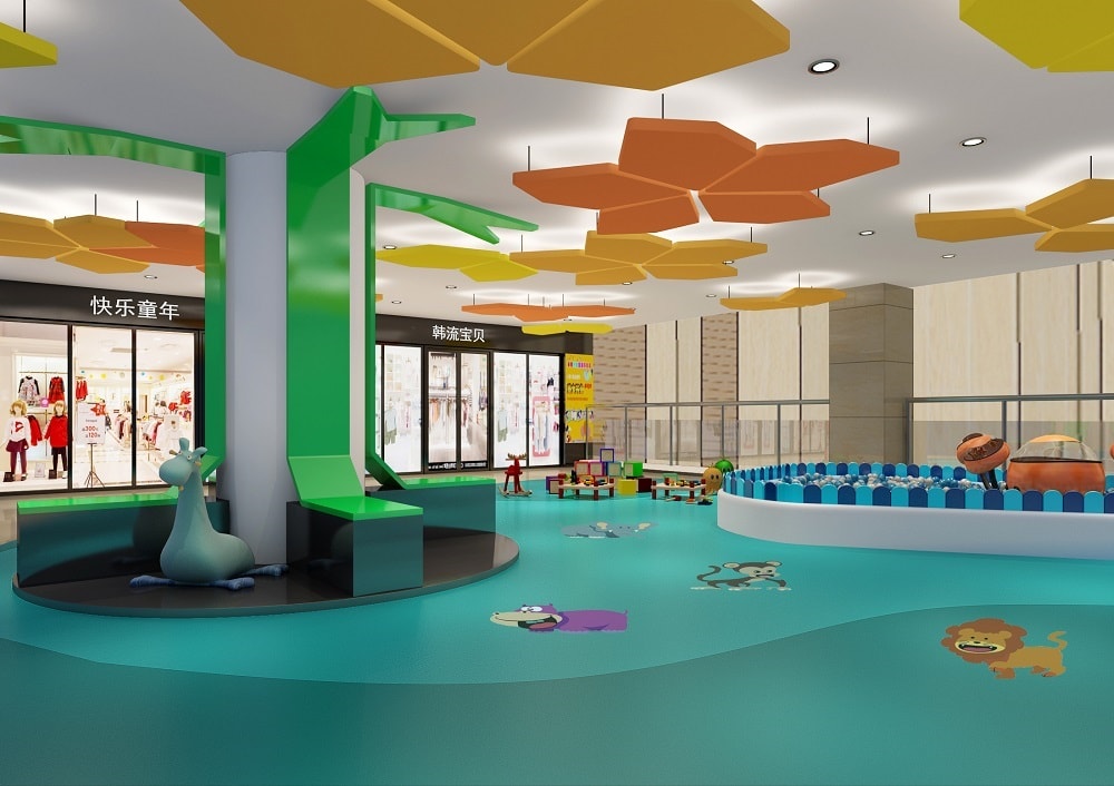 商業(yè)廣場(chǎng)裝修設(shè)計(jì)效果圖